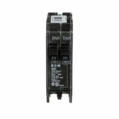 Eaton Circuit Breakers Type BR 20-Amp 2-Pole Tandem Circuit Breaker