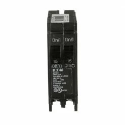 Eaton Circuit Breakers Type BR 15-Amp 2-Pole Tandem Circuit Breaker