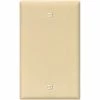 Eaton Wall Plates 1-Gang Standard Blank Wall Plate, Ivory