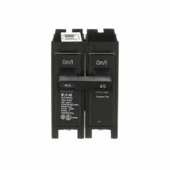 Eaton Circuit Breakers Type BR 45-Amp 2-Pole Standard Trip Circuit Breaker
