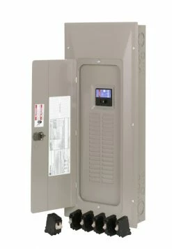 Eaton Breaker Boxes Type CH 200-Amp 32-Spaces 64-Circuit Main Breaker Load Center (Value Pack)