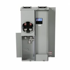 Eaton Breaker Boxes Type BR 200-Amp Main Breaker Meter Combo Load Center