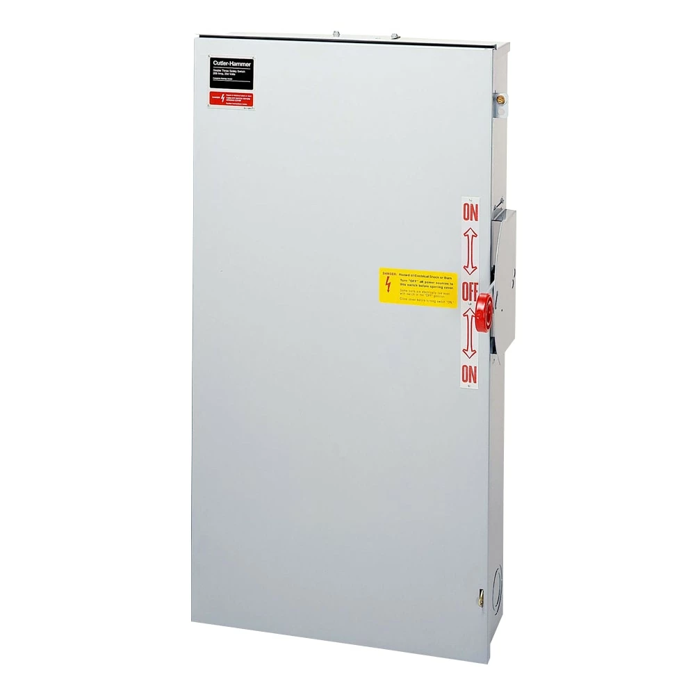 Eaton Electrical Disconnects 200-Amp 2-Pole Non-Fusible General Safety Switch Disconnect 1 Eaton Electrical Disconnects 200-Amp 2-Pole Non-Fusible General Safety Switch Disconnect