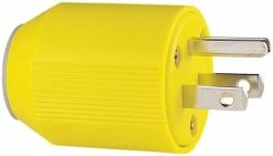 Eaton Plugs & Connectors 15-Amps 125-Volt NEMA 5-15R Industrial Straight