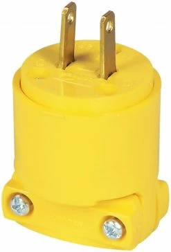 Eaton Plugs & Connectors 15-Amps 125-Volt NEMA 1-15 Heavy-duty Straight Plug