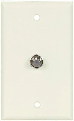 Eaton Audio & Video Wall Jacks Nylon F-Type Coax Wall Jack