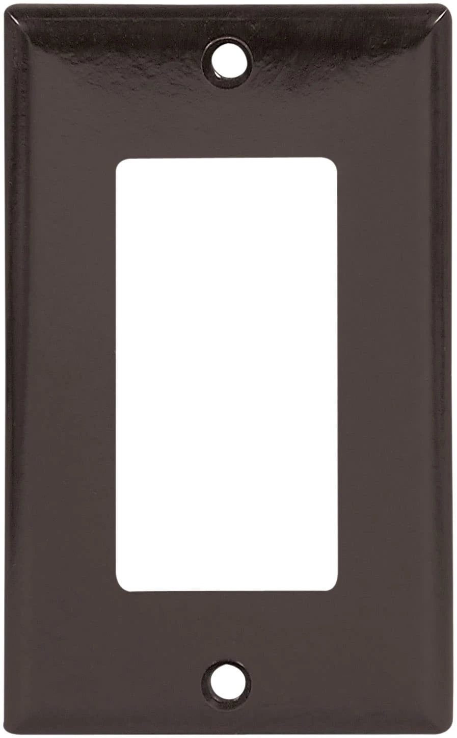 Eaton Wall Plates 1-Gang Decorator Wall Plate, Brown 1 Eaton Wall Plates 1-Gang Decorator Wall Plate, Brown