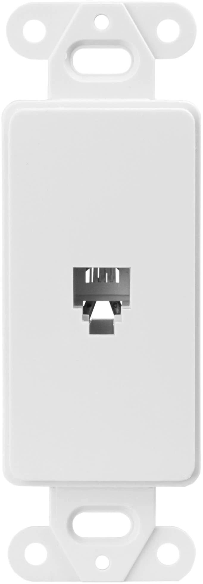 Eaton Audio & Video Wall Jacks Plastic F-Type Coax/Telephone Wall Jack 1 Eaton Audio & Video Wall Jacks Plastic F-Type Coax/Telephone Wall Jack