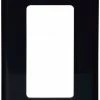Eaton Wall Plates 1-Gang Decorator Wall Plate, Black