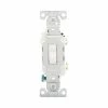Eaton Light Switches 15-Amp Single-Pole Toggle Light Switch, White