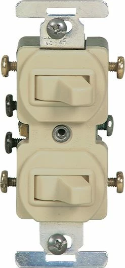 Eaton Light Switches Light Switch, Ivory