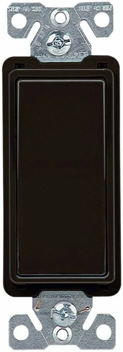 Eaton Light Switches 4-Way Light Switch, Black