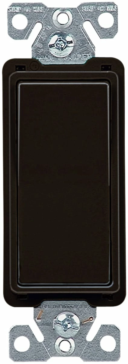 Eaton Light Switches 4-Way Light Switch, Black 1 Eaton Light Switches 4-Way Light Switch, Black