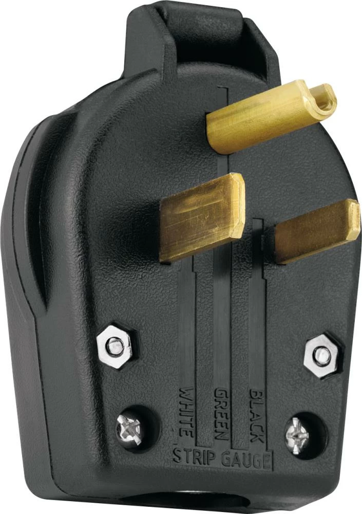 Eaton Plugs & Connectors 50-Amps 125-Volt NEMA 5-30P/5-50P Heavy-duty Straight Plug 1 Eaton Plugs & Connectors 50-Amps 125-Volt NEMA 5-30P/5-50P Heavy-duty Straight Plug