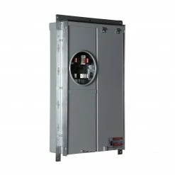 Eaton Breaker Boxes Type BR 125-Amp 12-Spaces 24-Circuit Main Breaker Meter Combo Load Center