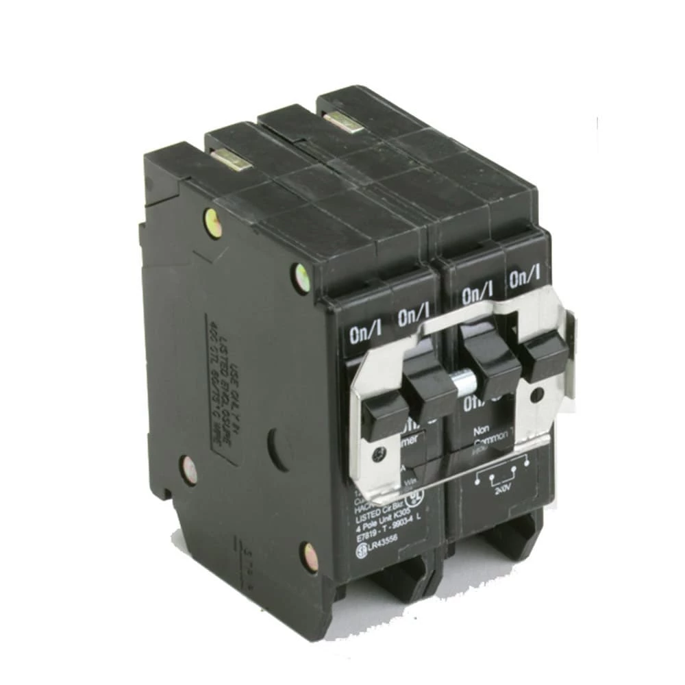 Eaton Circuit Breakers Type BR 50-Amp 4-Pole Quad Circuit Breaker 2 Eaton Circuit Breakers Type BR 50-Amp 4-Pole Quad Circuit Breaker - Image 2