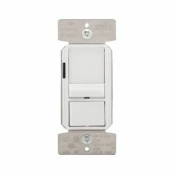 Eaton Light Dimmers Single-Pole/3-Way LED 0-10v Decorator Light Dimmer, White
