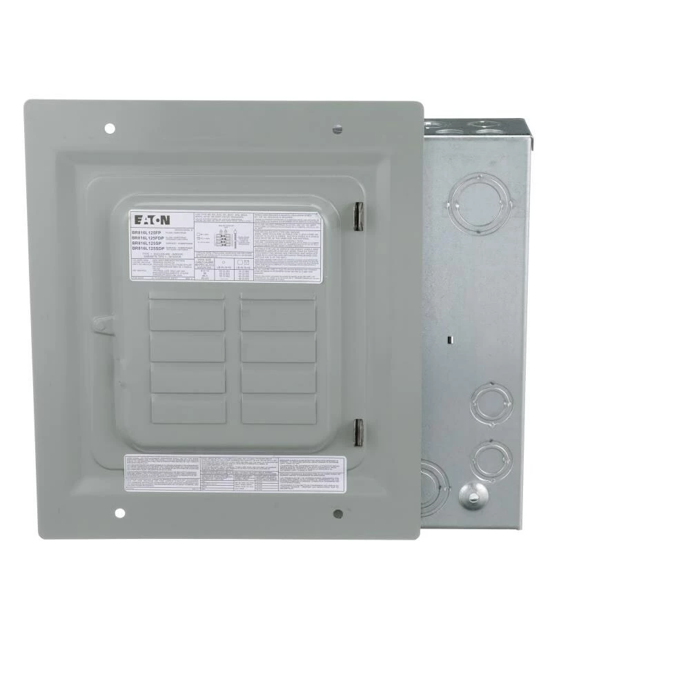 Eaton Breaker Boxes Type BR 125-Amp 8-Spaces 16-Circuit Main Lug Load Center 4 Eaton Breaker Boxes Type BR 125-Amp 8-Spaces 16-Circuit Main Lug Load Center - Image 4