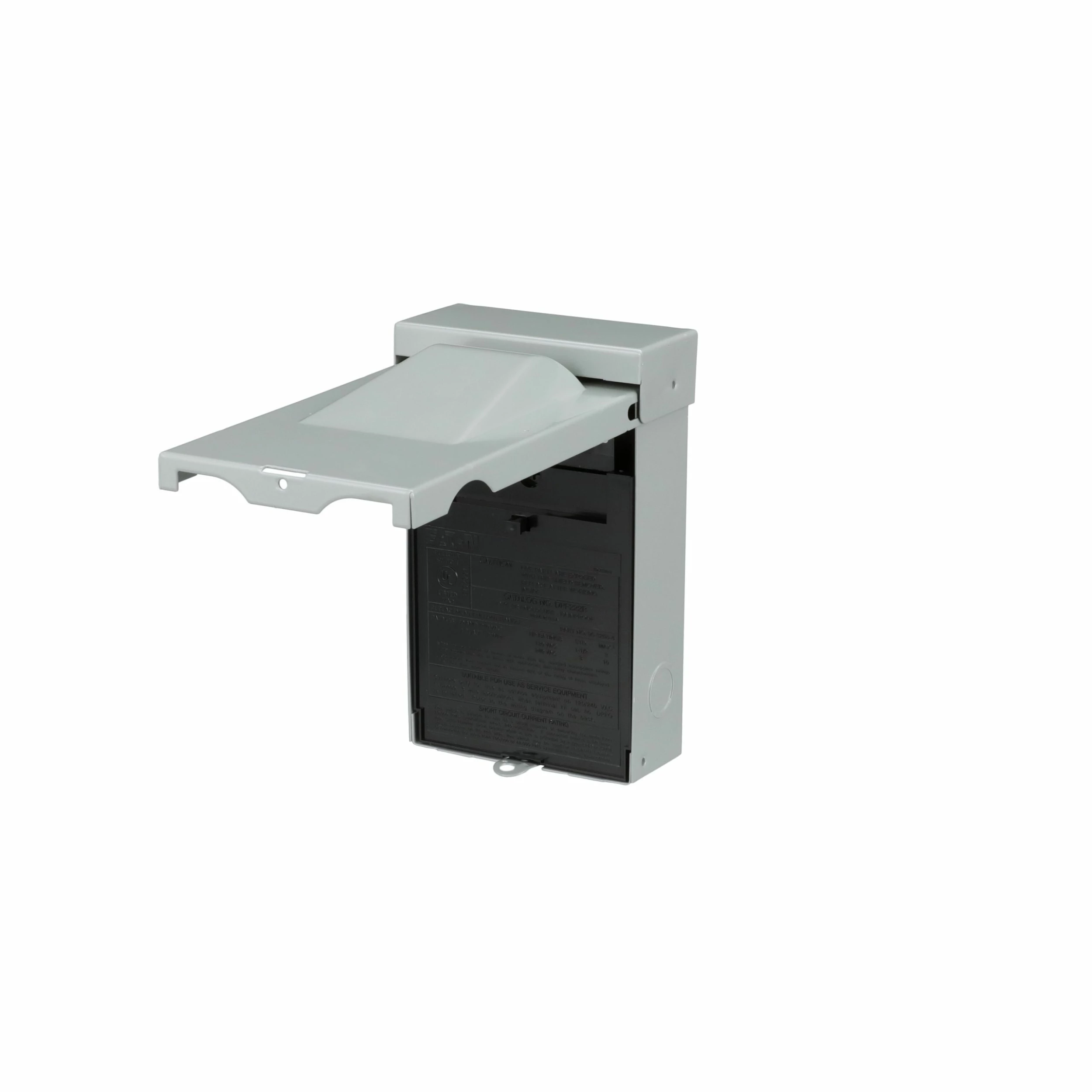 Eaton Electrical Disconnects 60-Amp 2-Pole Fusible General Enclosed Molded Case Switch Disconnect 2 Eaton Electrical Disconnects 60-Amp 2-Pole Fusible General Enclosed Molded Case Switch Disconnect - Image 2