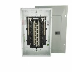 Eaton Breaker Boxes Type BR 125-Amp 24-Spaces 48-Circuit Main Lug Plug-On Neutral Load Center
