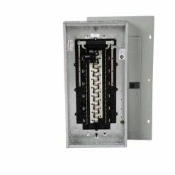 Eaton Breaker Boxes Type BR 200-Amp 20-Spaces 40-Circuit Main Lug Plug-On Neutral Load Center