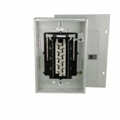 Eaton Breaker Boxes Type BR 125-Amp 20-Spaces 40-Circuit Main Lug Plug-On Neutral Load Center