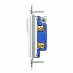 Eaton Light Switches 15-Amp Momentary Light Switch, White -Eaton Outlet Store 11411786