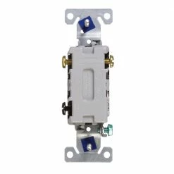 Eaton Light Switches 20-Amp 3-Way Toggle Light Switch, Brown -Eaton Outlet Store 11411808