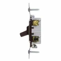 Eaton Light Switches 20-Amp 3-Way Toggle Light Switch, Brown -Eaton Outlet Store 11411809