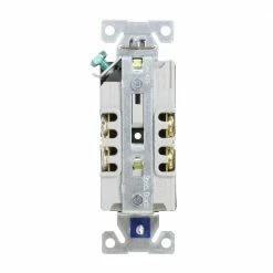 Eaton Electrical Outlets 20-Amp Commercial Duplex Outlet, Brown -Eaton Outlet Store 11413302
