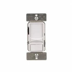 Eaton Light Dimmers Single-Pole/3-Way LED Slide Light Dimmer, White