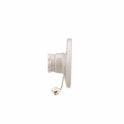 Eaton Light Sockets Porcelain Pull Chain Ceiling Socket, White -Eaton Outlet Store 12412152
