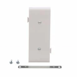 Eaton Wall Plates 1-Gang Midsize Blank Wall Plate, White