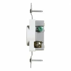 Eaton Electrical Outlets 20-Amp Tamper Resistant Residential/Commercial Round Outlet, White 5 Eaton Electrical Outlets 20-Amp Tamper Resistant Residential/Commercial Round Outlet, White -Eaton Outlet Store 12478266