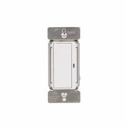Eaton Light Switches Z-Wave Plus 15-Amp Single-pole/3-way Smart Push Master Light Switch, White
