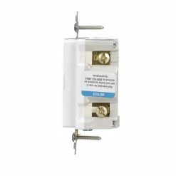 Eaton Electrical Outlets 15-Amp Tamper Resistant Audible Alarm GFCI Residential Decorator Outlet, White -Eaton Outlet Store 14645219