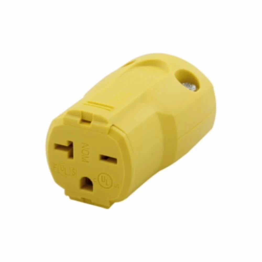 Eaton Plugs & Connectors Arrow Hart 20-Amps 250-Volt NEMA 6-20 Heavy-duty Straight Connector 1 Eaton Plugs & Connectors Arrow Hart 20-Amps 250-Volt NEMA 6-20 Heavy-duty Straight Connector