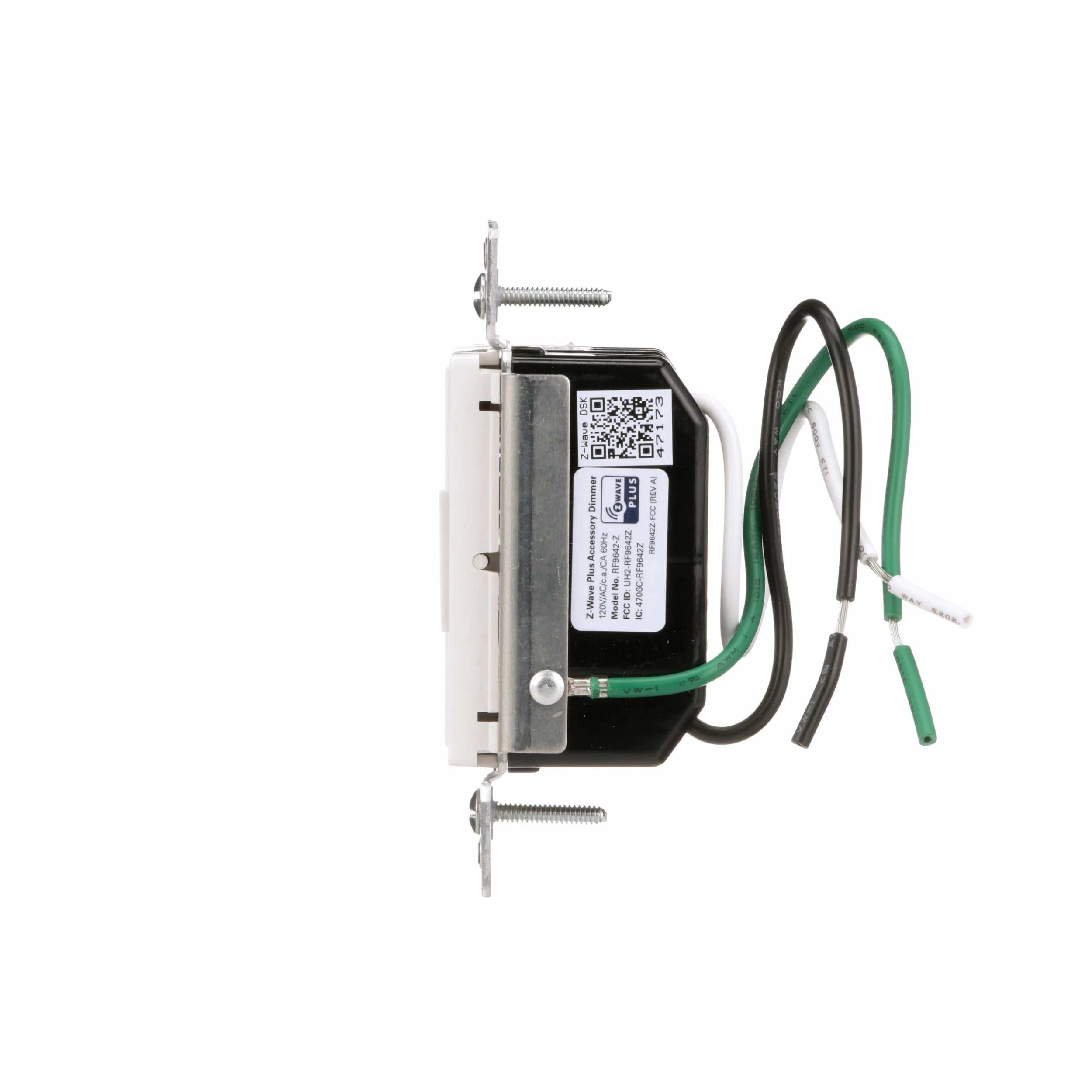 Eaton Light Dimmers Z-Wave Plus 3-Way Smart with LED Decorator Companion Dimmer, White 3 Eaton Light Dimmers Z-Wave Plus 3-Way Smart with LED Decorator Companion Dimmer, White - Image 3