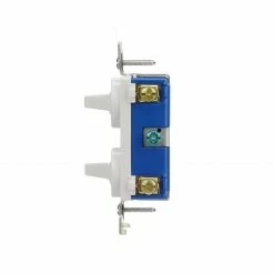 Eaton Light Switches 15-Amp Single-Pole/3-Way Combination Light Switch, White -Eaton Outlet Store 14941070