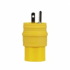 Eaton Plugs & Connectors Arrow Hart 15-Amps 125-Volt NEMA 5-15 Watertight Industrial Straight Plug -Eaton Outlet Store 15724835