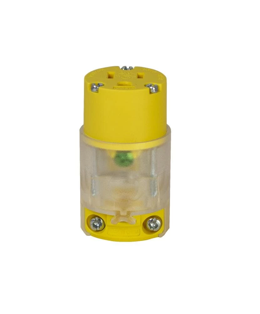 Eaton Plugs & Connectors 15-Amps 125-Volt NEMA 5-15 General-duty Straight Connector 1 Eaton Plugs & Connectors 15-Amps 125-Volt NEMA 5-15 General-duty Straight Connector