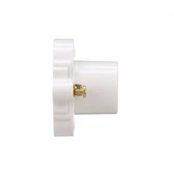 Eaton Light Sockets Plastic Keyless Cleat Socket, White -Eaton Outlet Store 15855432
