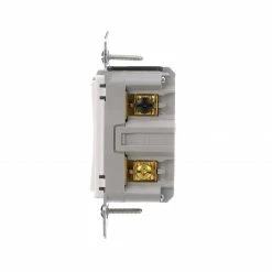 Eaton Light Switches Wi-Fi Smart 15-Amp Single-pole/3-way Smart Push Light Switch, White/Light Almond/Ivory -Eaton Outlet Store 40924440