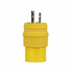 Eaton Plugs & Connectors Arrow Hart 15-Amps 125-Volt NEMA 5-15 Watertight Industrial Straight Plug -Eaton Outlet Store 42144421