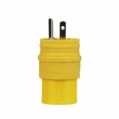 Eaton Plugs & Connectors Arrow Hart 15-Amps 125-Volt NEMA 5-15 Watertight Industrial Straight Plug -Eaton Outlet Store 42144423