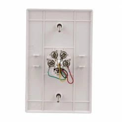 Eaton Wall Plates 1-Gang Coaxial Midsize Wall Plate, White 9 Eaton Wall Plates 1-Gang Coaxial Midsize Wall Plate, White -Eaton Outlet Store 42152872