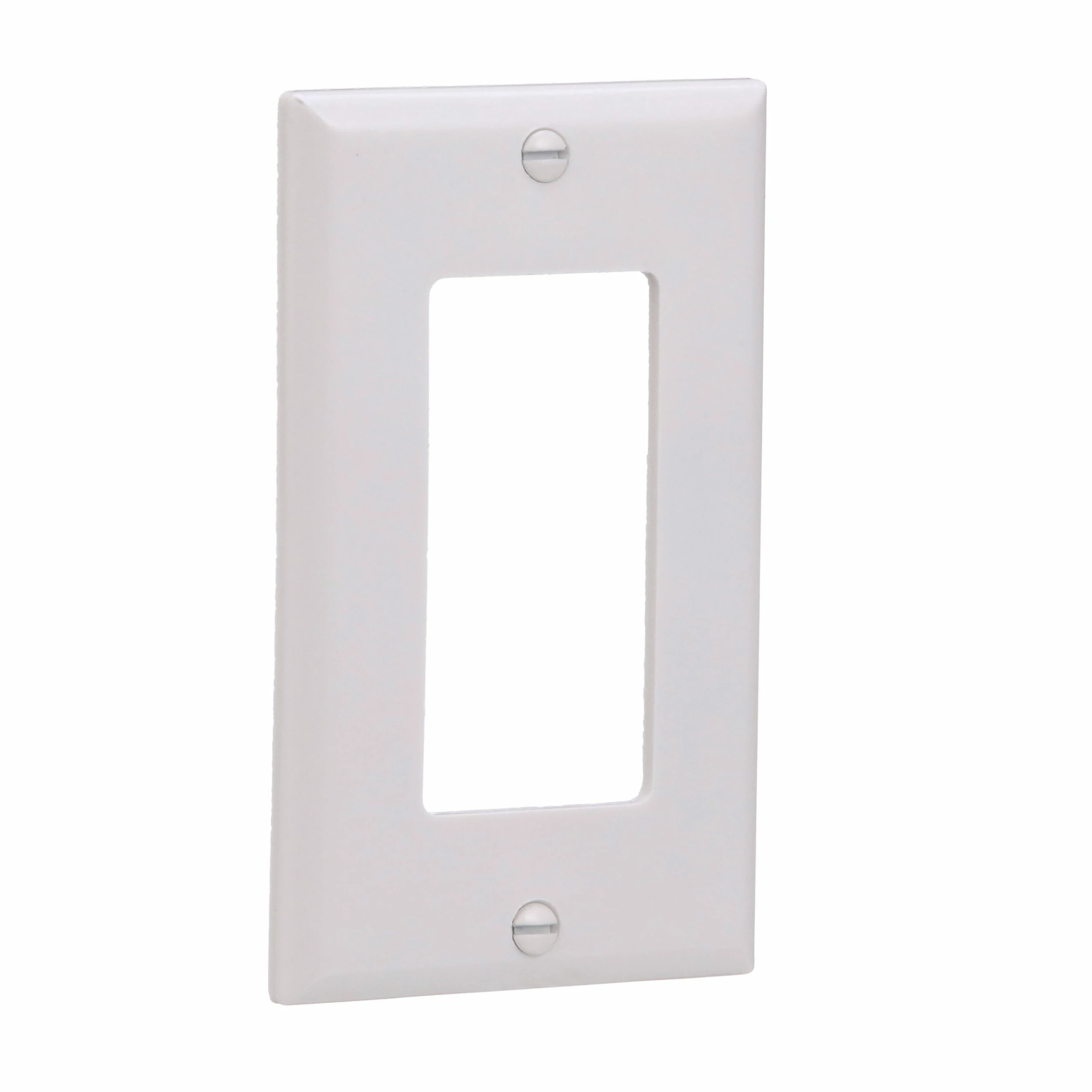 Eaton Wall Plates 1-Gang Standard Decorator Wall Plate, White 6 Eaton Wall Plates 1-Gang Standard Decorator Wall Plate, White - Image 6