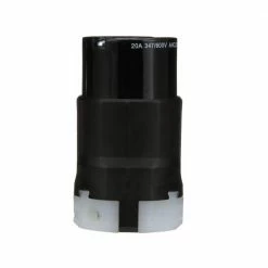 Eaton Plugs & Connectors Arrow Hart 20-Amps 3-Phase 347/600-Volt NEMA L20-20R Industrial Locking Connector -Eaton Outlet Store 42167980