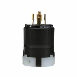 Eaton Plugs & Connectors Arrow Hart 20-Amps 3-Phase 347/600-Volt NEMA L23-20P Industrial Locking Plug 11 Eaton Plugs & Connectors Arrow Hart 20-Amps 3-Phase 347/600-Volt NEMA L23-20P Industrial Locking Plug -Eaton Outlet Store 42169414