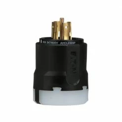 Eaton Plugs & Connectors Arrow Hart 20-Amps 3-Phase 347/600-Volt NEMA L23-20P Industrial Locking Plug 12 Eaton Plugs & Connectors Arrow Hart 20-Amps 3-Phase 347/600-Volt NEMA L23-20P Industrial Locking Plug -Eaton Outlet Store 42169415